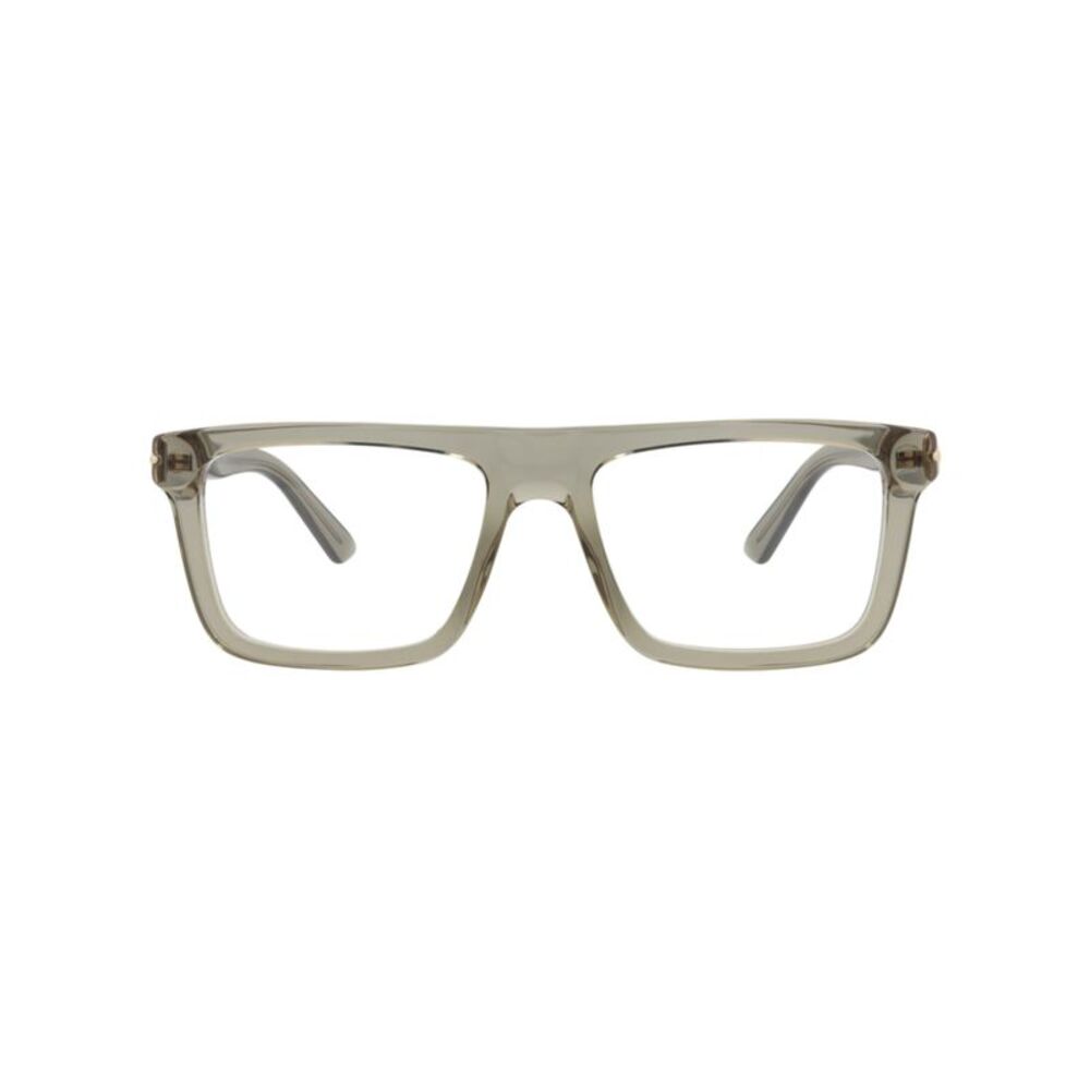 Gucci Square-Frame Recycled Acetate Optical Frames Brown Mens